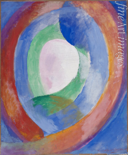 Delaunay Robert - Formes circulaires, lune no. 1