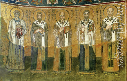 Byzantinischer Meister - Die Kirchenväter