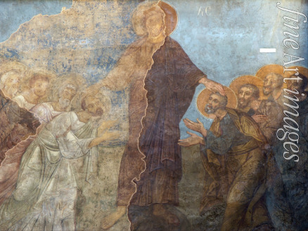 Altrussische Fresken - Pfingsten