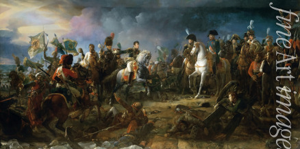 Gérard François Pascal Simon - The Battle of Austerlitz on December 2, 1805