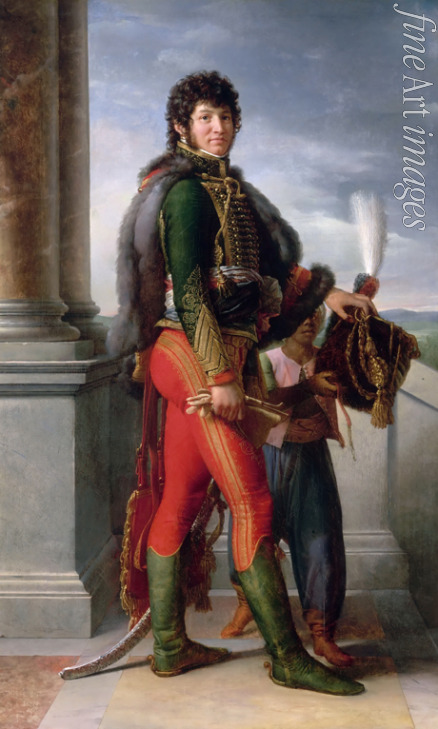 Gérard François Pascal Simon - Porträt von Joachim Murat (1767-1815)