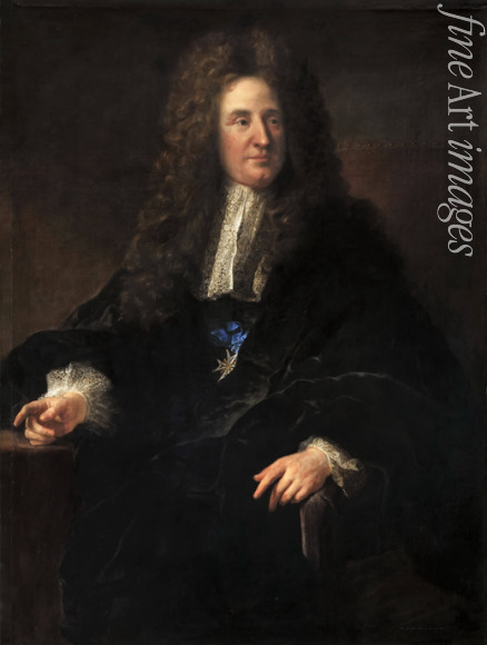 Troy François de - Portrait of Jules Hardouin-Mansart (1646-1701)