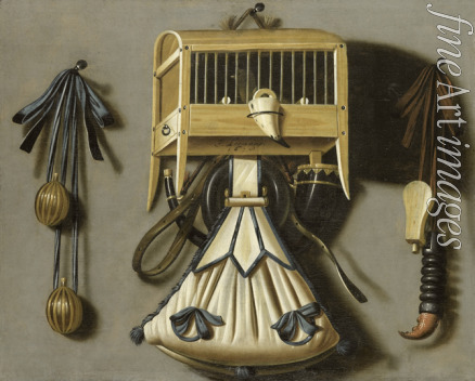 Leemans Johannes - Still-Life with Hunting Equipment
