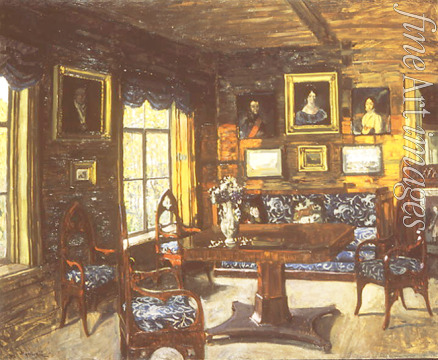 Zhukovsky Stanislav Yulianovich - The Drawing room in the Manor house 