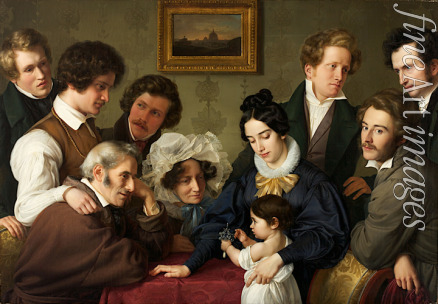Bendemann Eduard - The Schadow Circle. (The Bendemann Family and their Friends)