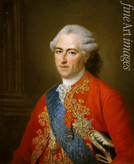 Drouais François-Hubert - Porträt von König Ludwig XV. von Frankreich (1710-1774)