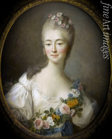 Drouais François-Hubert - Jeanne Bécu, comtesse Du Barry (1743-1793) as Flora