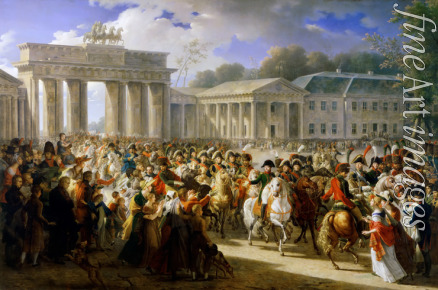 Meynier Charles - Entry of Napoleon into Berlin, 27 October 1806