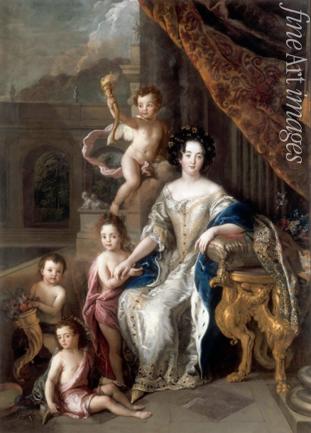 La Fosse Charles de - Marquise de Montespan (1640-1707) und ihre Kinder