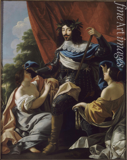 Vouet Simon (Schule) - Porträt von Ludwig XIII., König von Frankreich und Navarra (1601-1643)
