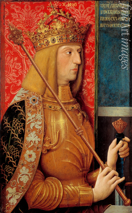 Strigel Bernhard - Portrait of Emperor Maximilian I (1459-1519)