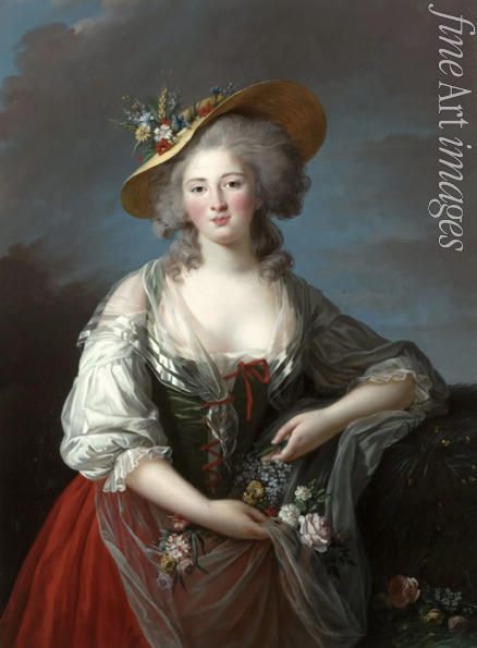 Vigée Le Brun Louise Élisabeth - Portrait of Élisabeth Philippine Marie Hélène de Bourbon (1764-1794)