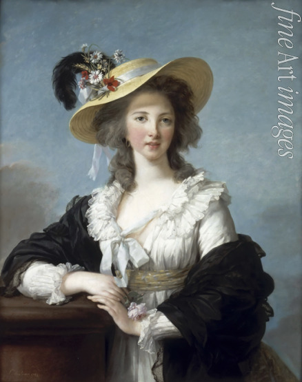 Vigée Le Brun Louise Élisabeth - Yolande Martine Gabrielle von Polastron, Herzogin von Polignac