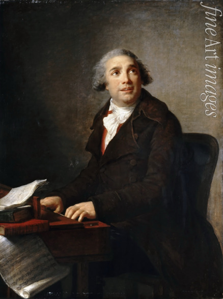 Vigée Le Brun Louise Élisabeth - Portrait of Giovanni Paisiello (1740-1816) at the Harpsichord
