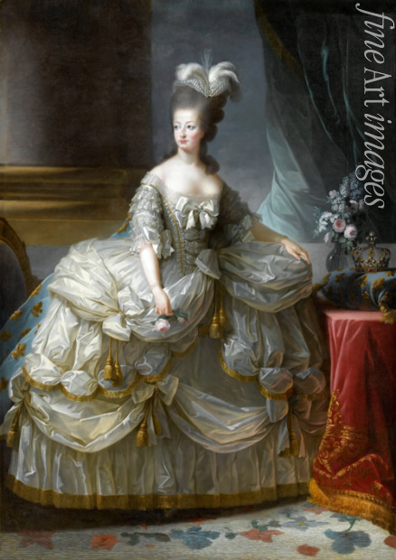 Vigée Le Brun Louise Élisabeth - Porträt von Marie Antoinette (1755-1793), Königin von Frankreich und Navarra