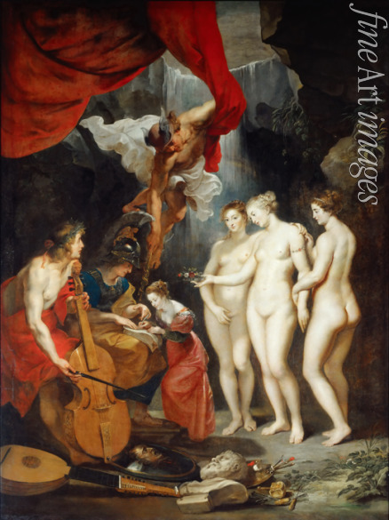Rubens Pieter Paul - The Education of the Princess. (The Marie de' Medici Cycle)