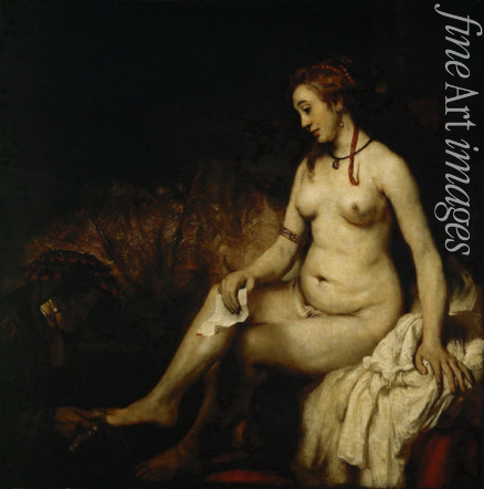Rembrandt van Rhijn - Das Bad der Bathseba (Bathseba mit König Davids Brief)