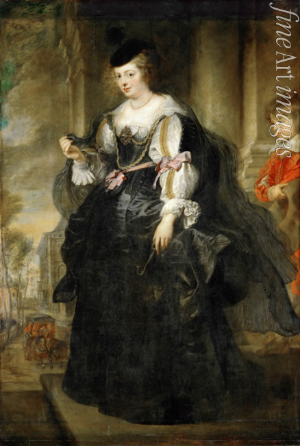 Rubens Pieter Paul - Hélène Fourment mit einer Kutsche