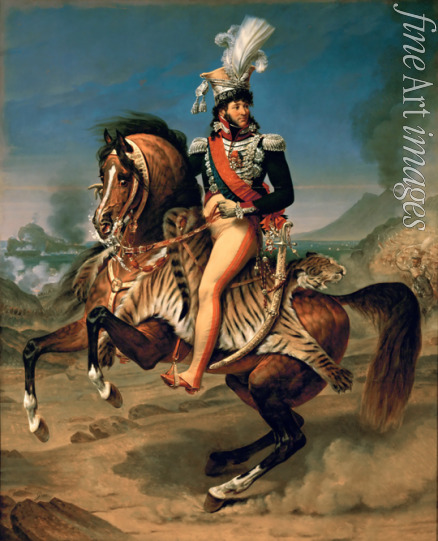 Gros Antoine Jean Baron - Equestrian Portrait of Joachim Murat (1767-1815)