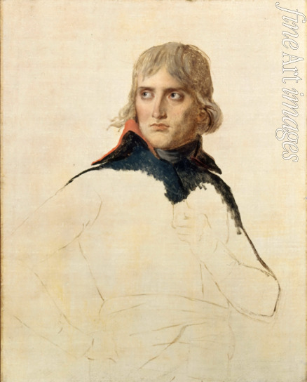 David Jacques Louis - Porträt von General Napoléon Bonaparte