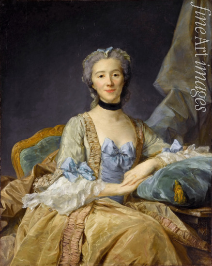 Perronneau Jean-Baptiste - Madame de Sorquainville, née Geneviève Antoinette Le Pelletier de Martainville (1690-1781)