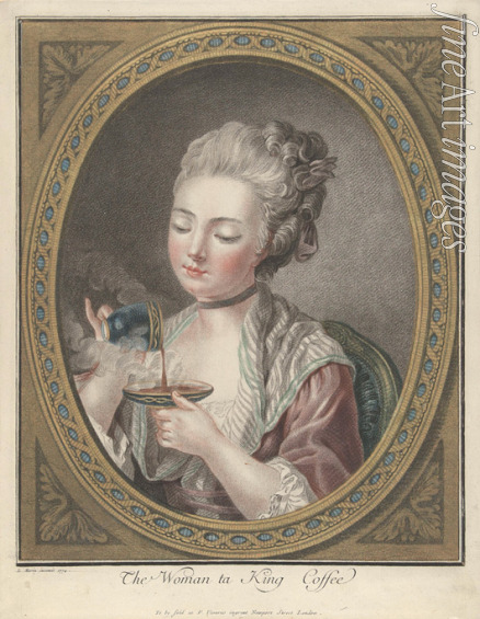 Bonnet Louis-Marin - Woman Taking Coffee