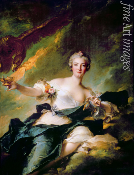 Nattier Jean-Marc - Porträt von Anne-Josèphe Bonnier de La Mosson, duchesse de Chaulnes als Hebe