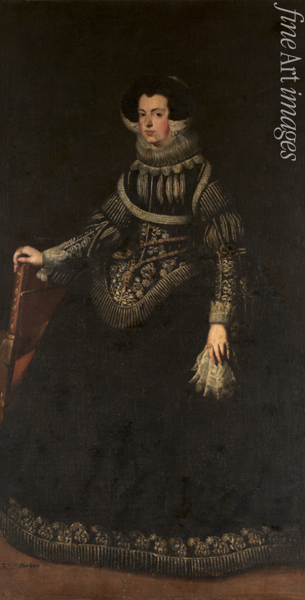 Unbekannter Künstler - Élisabeth de Bourbon (1602-1644), Königin von Spanien und Portugal