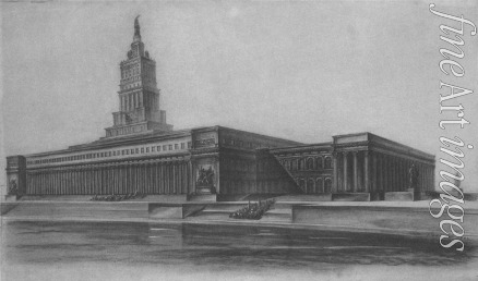 Zholtovsky Ivan Vladislavovich - Project to the architectural contest for the Palace of the Soviets