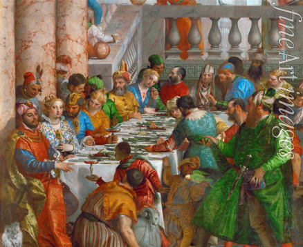 Veronese Paolo - Die Hochzeit zu Kana (Detail)