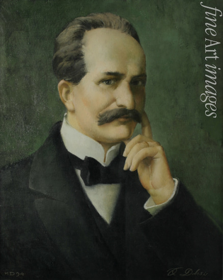 Dobrajs Karlis - Porträt von Paul Walden (1863-1957)