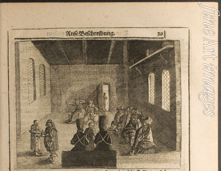 Rothgiesser Christian Lorenzen - Ambassadorial Prikaz (Posolsky Prikaz) in Muscovy (Illustration from 