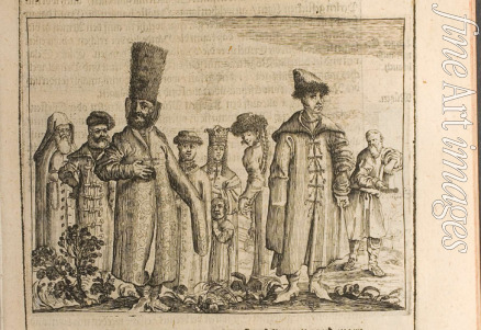 Rothgiesser Christian Lorenzen - Tracht der Moskowiten (Illustration aus 