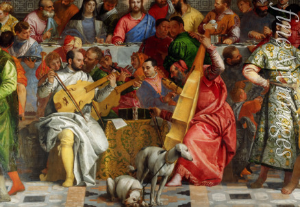 Veronese Paolo - Die Hochzeit zu Kana (Detail)