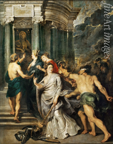 Rubens Pieter Paul - Der Friedensschluss von Angers (Gemäldezyklus für Maria de' Medici)