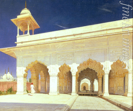 Vereshchagin Vasili Vasilyevich - The throne hall of the Mughal Emperors in the Delhi Fort