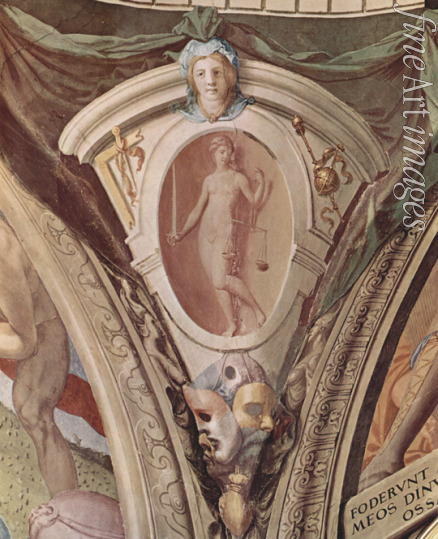 Bronzino Agnolo - Allegories Of The Cardinal Virtues. Frescoes In The Chapel Of Eleonora Da Toledo