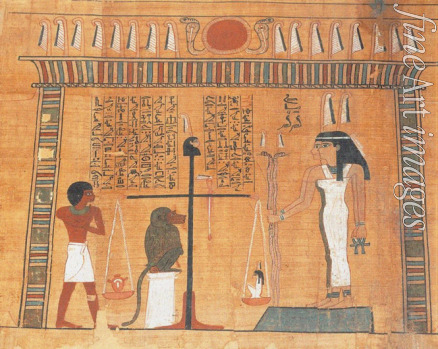 Altägyptische Kunst - Ägyptisches Totenbuch
