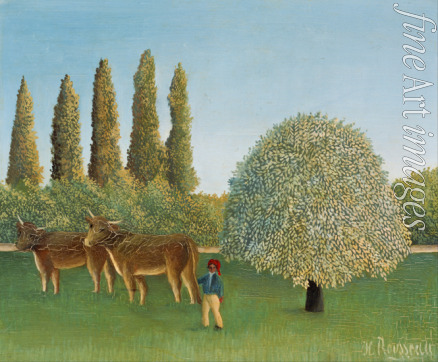 Rousseau Henri Julien Félix - Meadowland (The Pasture)