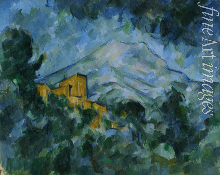 Cézanne Paul - Berg Sainte-Victoire und Château Noir