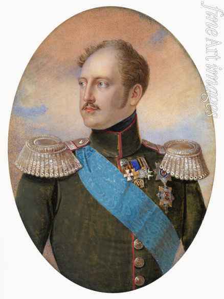 Winberg Iwan Andrejewitsch - Porträt des Kaisers Nikolaus I. (1796-1855)