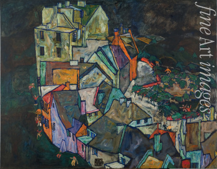 Schiele Egon - Crescent of Houses III