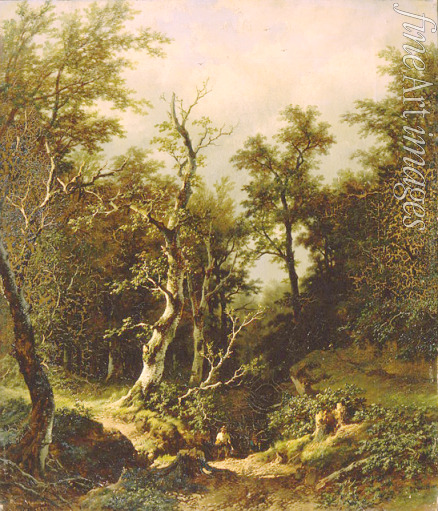 Haanen Remigius Adrianus van - Forest landscape