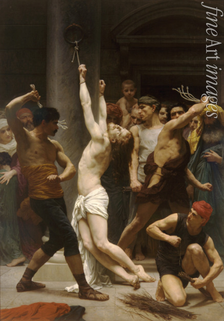 Bouguereau William-Adolphe - The Flagellation of Christ