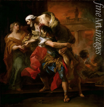 Van Loo Carle - Aeneas Carrying Anchises