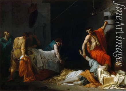 Peyron Jean-François-Pierre - The Funeral of Miltiades