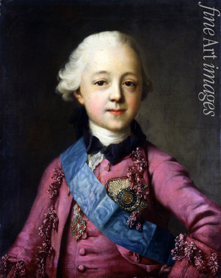 Erichsen (Eriksen) Vigilius - Portrait of Grand Duke Pavel Petrovich (1754-1801)