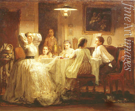 Maximov Vasili Maximovich - Sewing of the Dowry