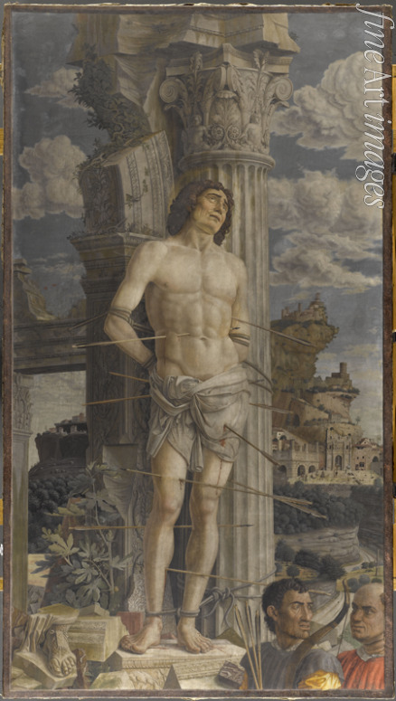 Mantegna Andrea - Das Martyrium des heiligen Sebastian