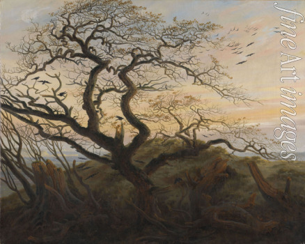 Friedrich Caspar David - The Tree of Crows